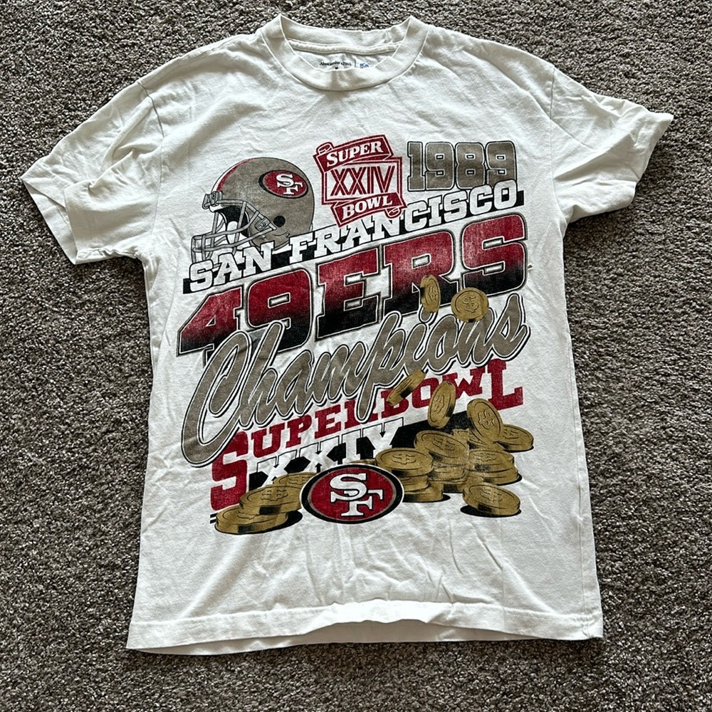 Abercrombie & Fitch San Francisco 49ers tee